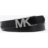 MK Ceinture à boucle réversible avec logo - NOIR(NOIR) - Michael Kors luxe