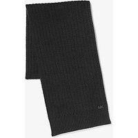 MK Écharpe en tricot texturé - NOIR(NOIR) - Michael Kors luxe