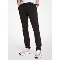 MK Pantalon chino en mélange de coton coupe slim - NOIR(NOIR) - Michael Kors luxe