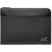 MK Pochette pour ordinateur portable Hudson en cuir - NOIR(NOIR) - Michael Kors luxe
