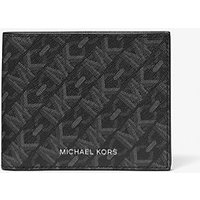 MK Portefeuille compact Hudson à logo Empire emblématique - NOIR(NOIR) - Michael Kors luxe