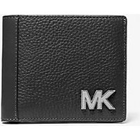 MK Portefeuille compact Hudson en cuir - NOIR(NOIR) - Michael Kors luxe