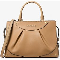 MK Sac Enzo de taille moyenne en cuir - CAMEL(MARRON) - Michael Kors luxe