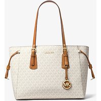 MK Sac à main Voyager de taille moyenne – VANILLE(NATUREL) – Michael Kors