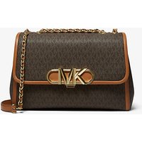 MK Très grand sac porté épaule Parker à logo - MARRON - Michael Kors luxe