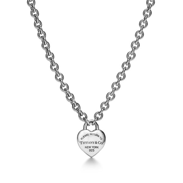 Pendentif Full Heart Return to Tiffany avec fermoir à bascule en argent Tiffany & Co.