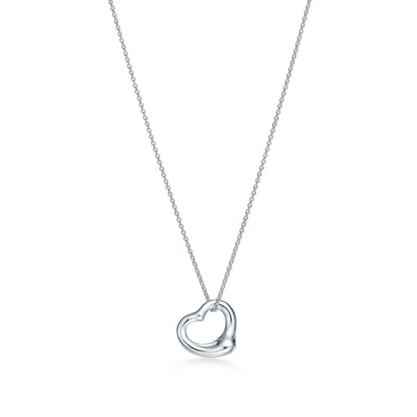 Pendentif Open Heart Elsa Peretti en argent Plusieurs tailles au choix - Size 16 mm Tiffany & Co.
