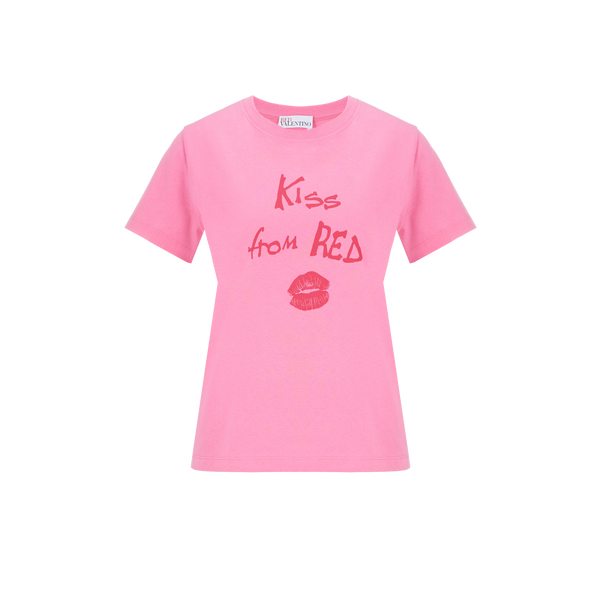 T-shirt Kiss from red - Red Valentino