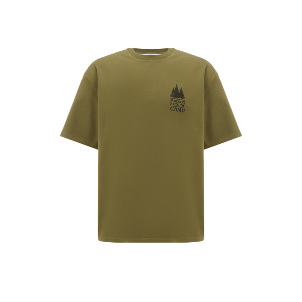 T-shirt Maison Kitsuné Camp en coton – Maison Kitsuné