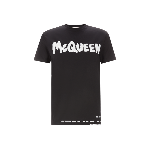T-shirt McQueen Graffiti en coton – Alexander Mcqueen