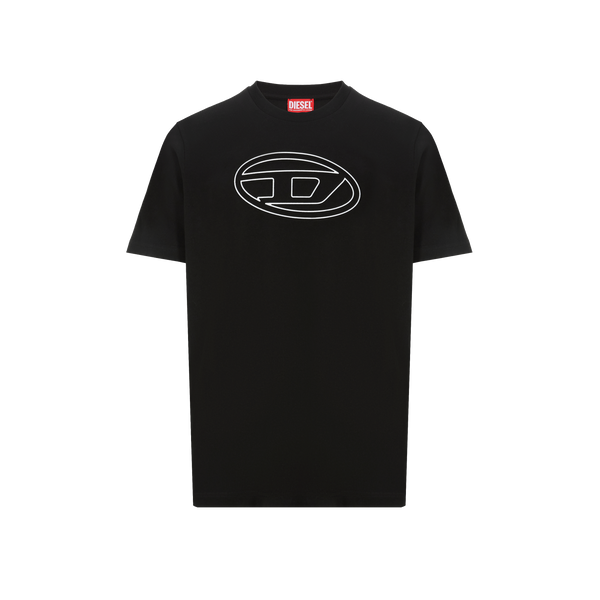T-shirt à logo en coton - Diesel