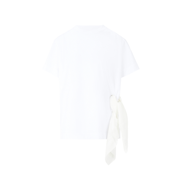T-shirt avec détails à nouer en coton – Givenchy