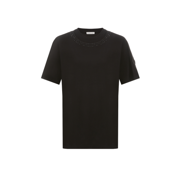 T-shirt col rond en coton – Moncler