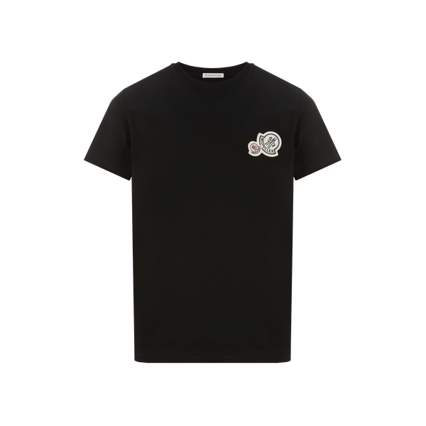 T-shirt col rond en coton – Moncler