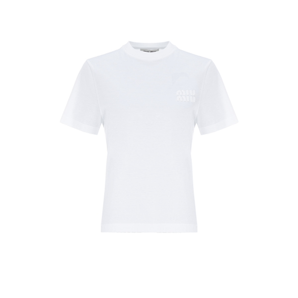 T-shirt en coton – Miu Miu