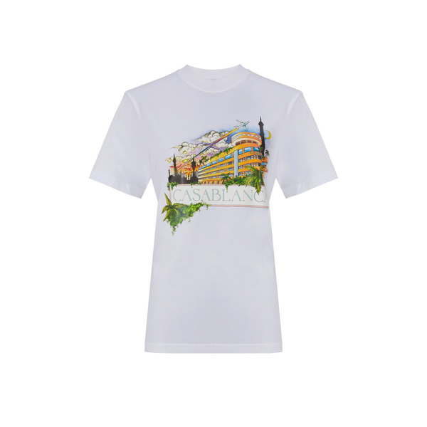 T-shirt imprimé en coton – Casablanca Paris