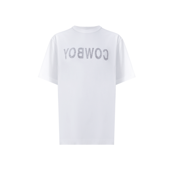 T-shirt imprimé en coton – Helmut Lang