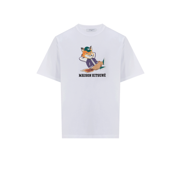 T-shirt imprimé en coton – Maison Kitsuné