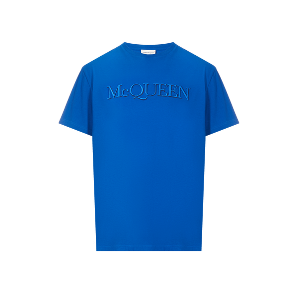 T-shirt logo en coton - Alexander Mcqueen