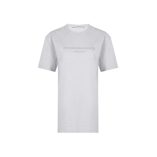 T-shirt oversize en jersey pailleté - Alexander Wang
