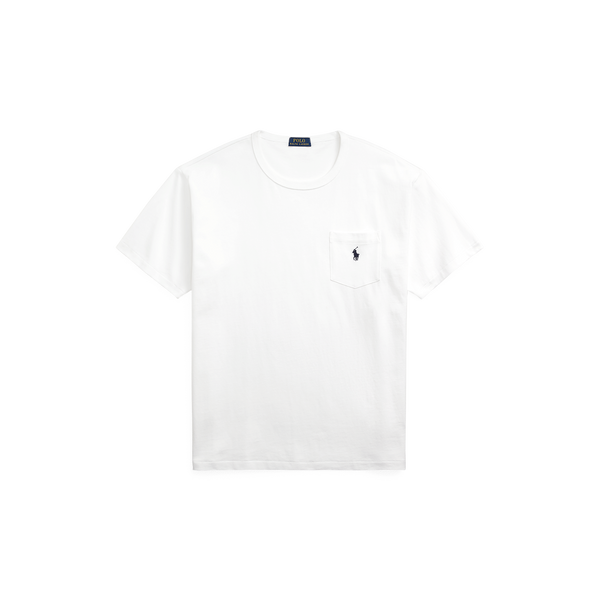 T-shirt uni en coton - Polo Ralph Lauren