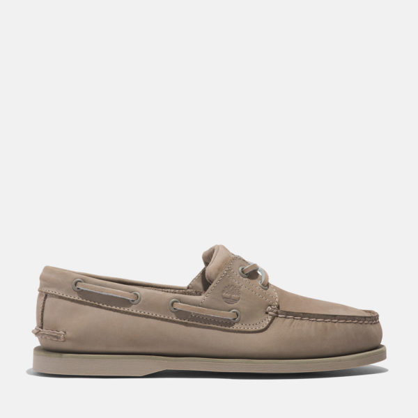 Timberland Chaussures Bateau Classique En Cuir Pour Homme En Beige Beige