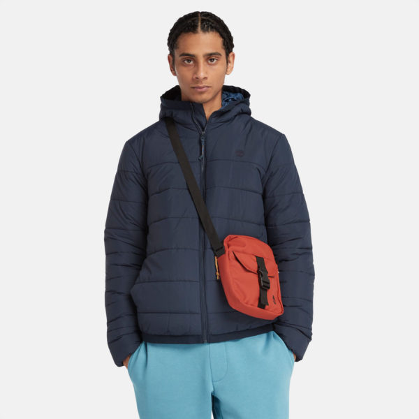 Timberland Doudoune À Capuche Garfield Thermarange Pour Homme En Bleu Marine Bleu Marine