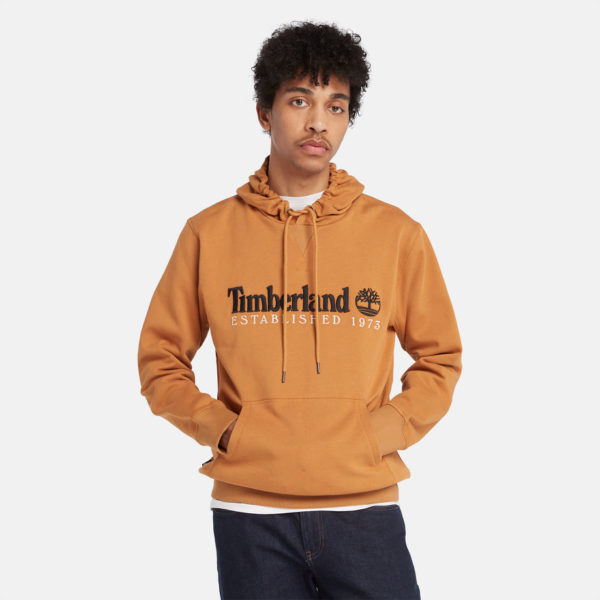 Timberland Sweat À Capuche 50ème Anniversaire Pour Homme En Orange Jaune, Taille XL