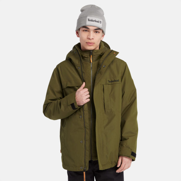 Timberland Veste Imperméable 3 En 1 Benton Pour Homme En Vert Vert