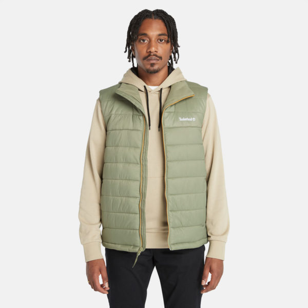 Timberland Veste Sans Manches Déperlante Mount Eastman Pour Homme En Vert Vert