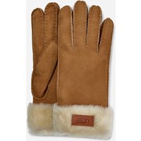 UGG Turn Cuff Gants pour Femme in Brown, Taille S, Shearling
