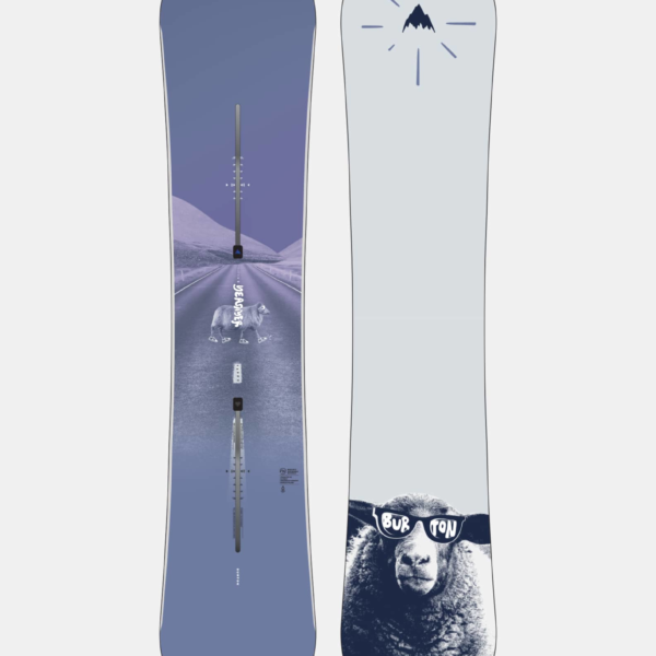 Burton - Snowboard Yeasayer Flying V femme, Graphic, 152