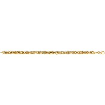 Bracelets Brillaxis  Bracelet  maille forçat double lisse - Brillaxis