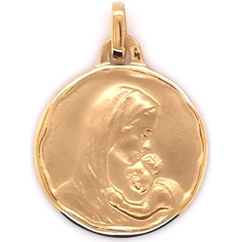 Pendentifs Brillaxis  Médaille  vierge à l’enfant or 18 carats