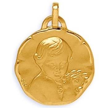 Pendentifs Brillaxis  Médaille  Ange en or 18 carats 18mm