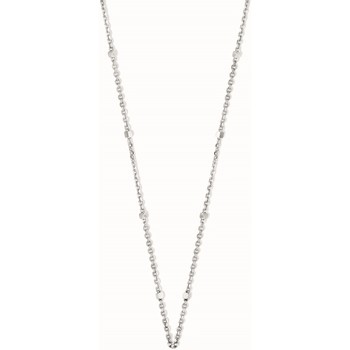 Collier Brillaxis  Collier  chaine cubes or blanc 18 carats