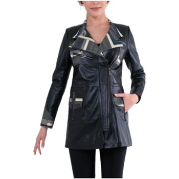 Blouson Akhesa  Veste en Cuir Akhésa Ref 54613 Noir