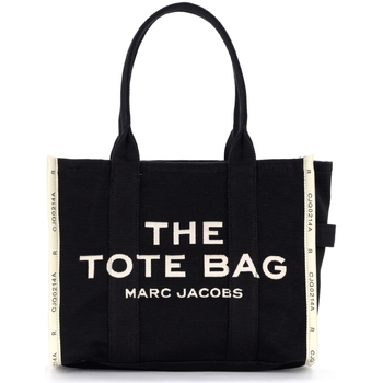 Sac a main Marc Jacobs  Sac  The Jacquard Large Tote Bag en tissu noir - Marc Jacobs