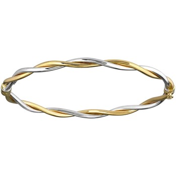 Bracelets Brillaxis  Bracelet jonc  or bicolore 1 carats - Brillaxis