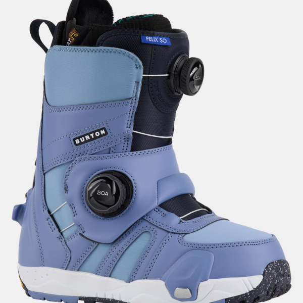 Burton - Boots de snowboard Felix Step On® larges femme, Slate Blue, 7.5