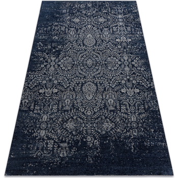 Tapis Rugsx  Tapis Laine JADE 45008/500 Ornement bleu foncé /  200x250 cm - Rugsx