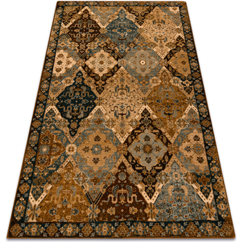 Tapis Rugsx  Tapis en laine OMEGA Torino oriental - cognac 200x300 cm - Rugsx