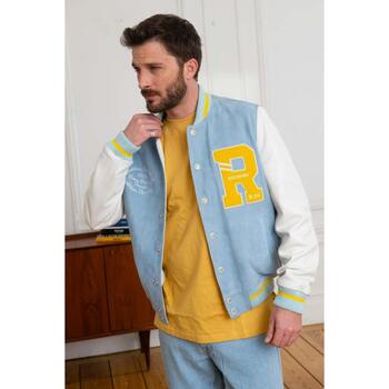 Blouson Redskins  CLAN MUSTER SKY BLUE / WHITE - Redskins