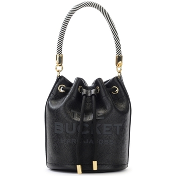 Sac à main Marc Jacobs  Sac The  The Leather Bucket Bag en cuir noir - Marc Jacobs