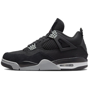 Baskets Nike  Air Jordan 4 Black Canvas - Nike