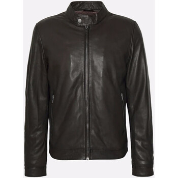 Blouson Serge Pariente  Blouson Joseph cuir marron-044767 - Serge Pariente