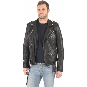 Blouson Serge Pariente  Blouson Lorenzo agneau noir-044770 - Serge Pariente