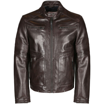 Blouson Redskins  BLOUSON EN CUIR LEERON MOJITO - Redskins