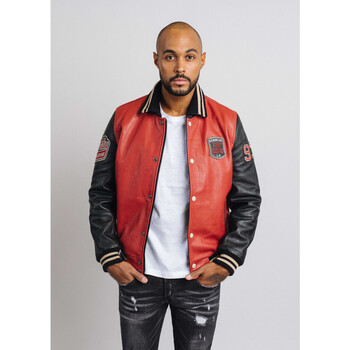 Blouson Redskins  BLOUSON EN CUIR SKATEBOARD COHIBA - Redskins