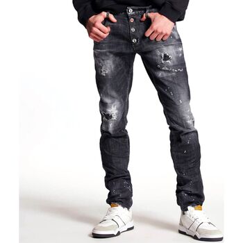 Jeans Dsquared  PAC-MAN BLACK WASH COOL GUY JEANS - Dsquared